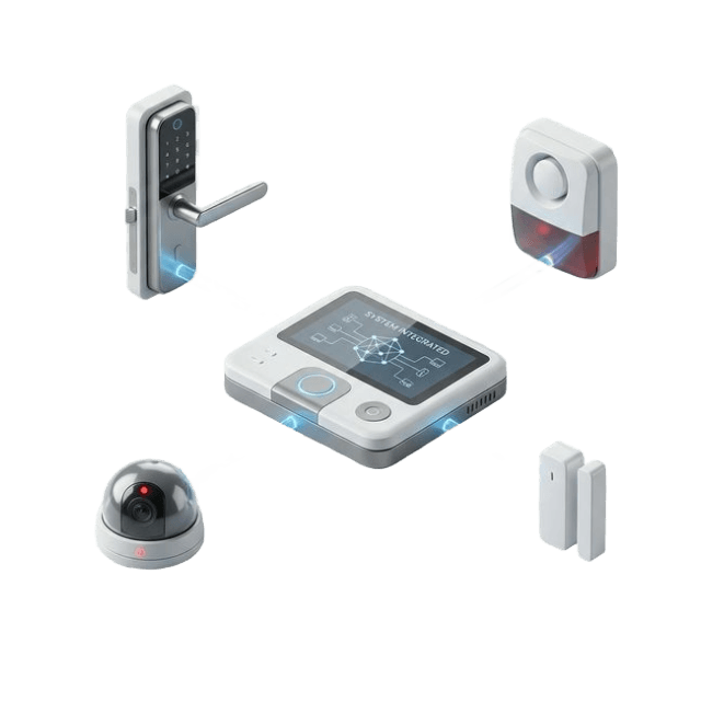 دمج الأنظمة الأمنية