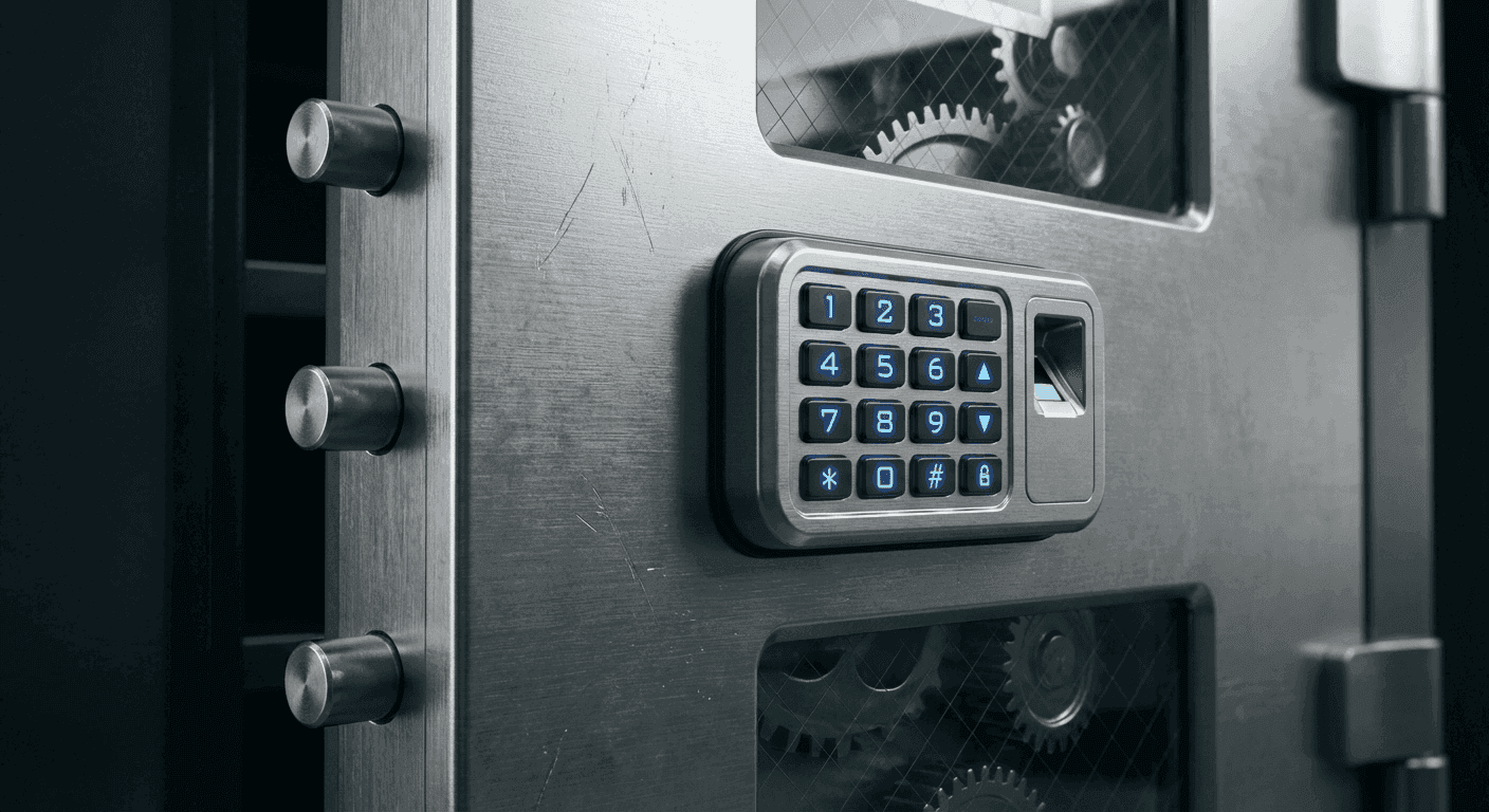 القفل الذكي للخزائن: تحكم OTP آمن في الأردن